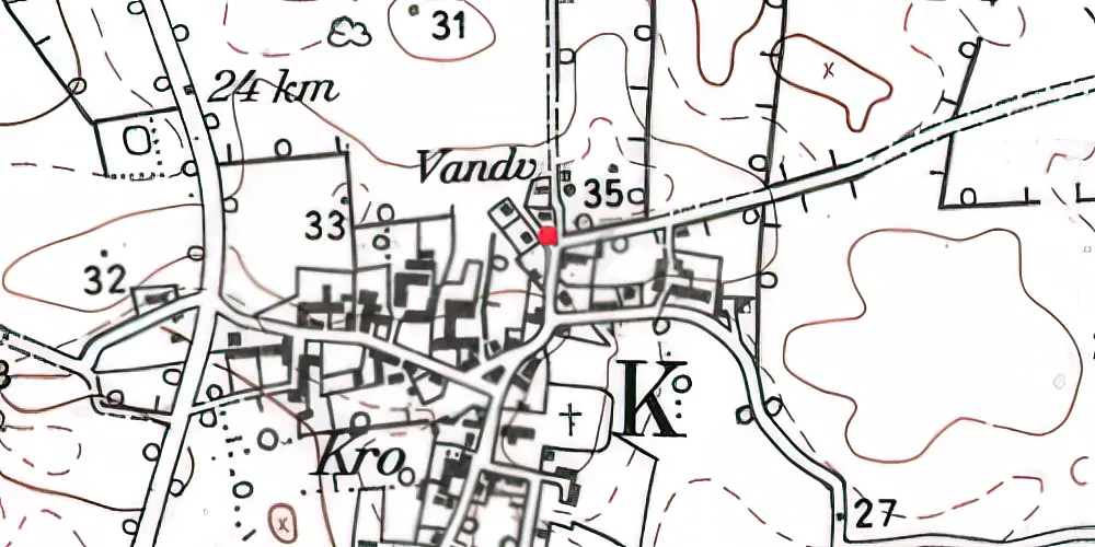 Historisk kort over Oksbøl (Als) Station Historisk kort over Oksbøl (Als) Station