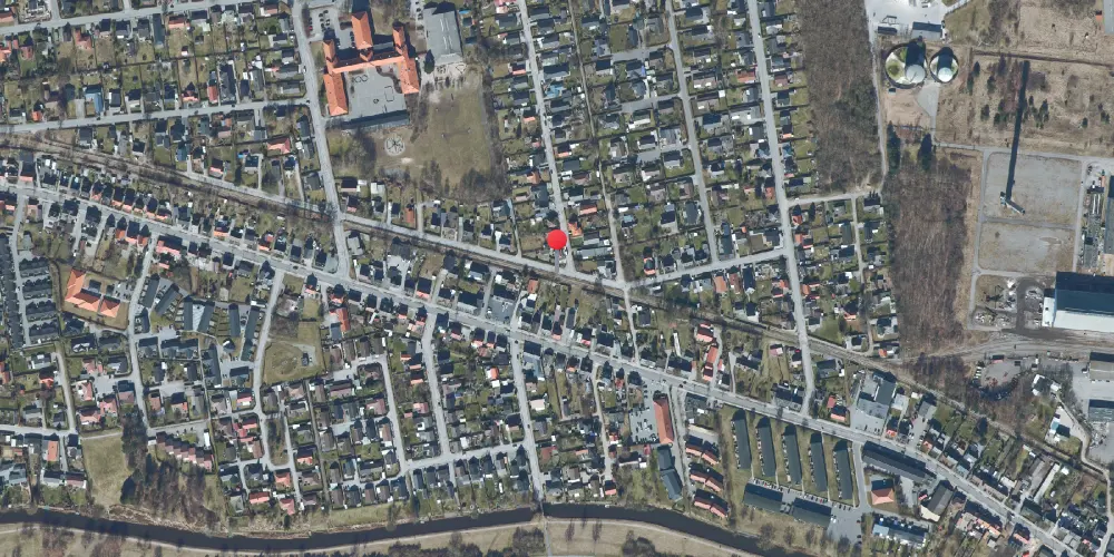 Historisk kort over Grenaa Havn Teknisk Station Historisk kort over Grenaa Havn Teknisk Station