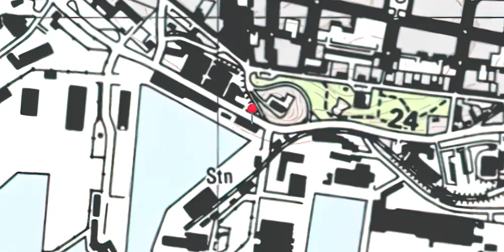 Historisk kort over Esbjerg Havn Teknisk Station Historisk kort over Esbjerg Havn Teknisk Station