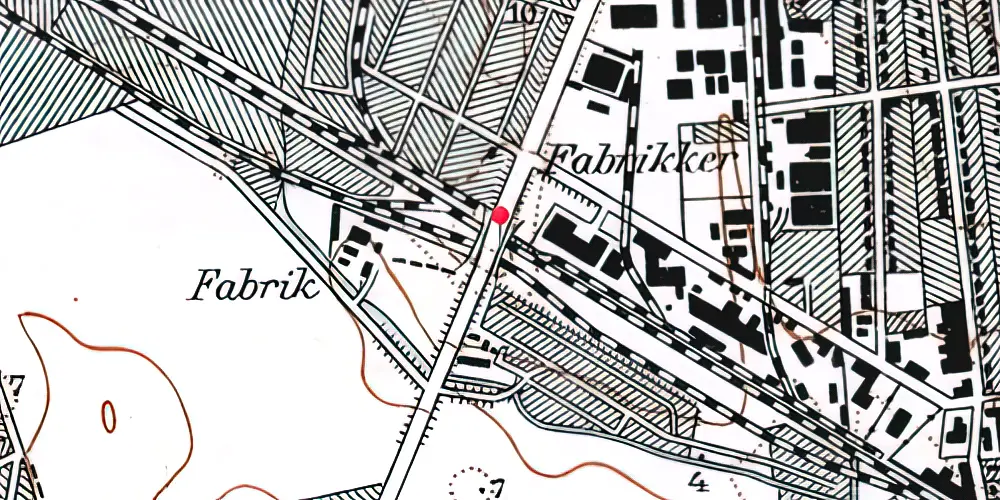 Historisk kort over Vigerslev (Syd Øst) Teknisk Station Historisk kort over Vigerslev (Syd Øst) Teknisk Station