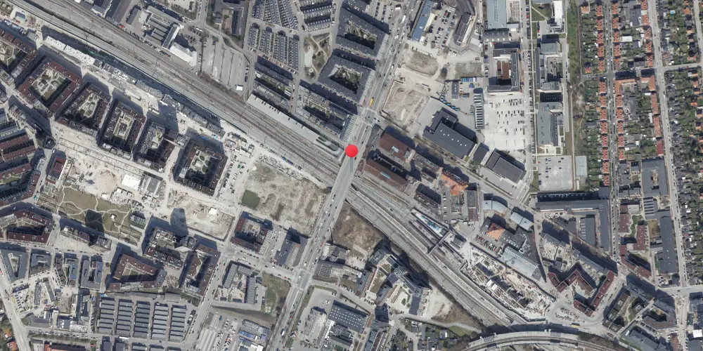 Historisk kort over Vigerslev (Syd Øst) Teknisk Station Historisk kort over Vigerslev (Syd Øst) Teknisk Station
