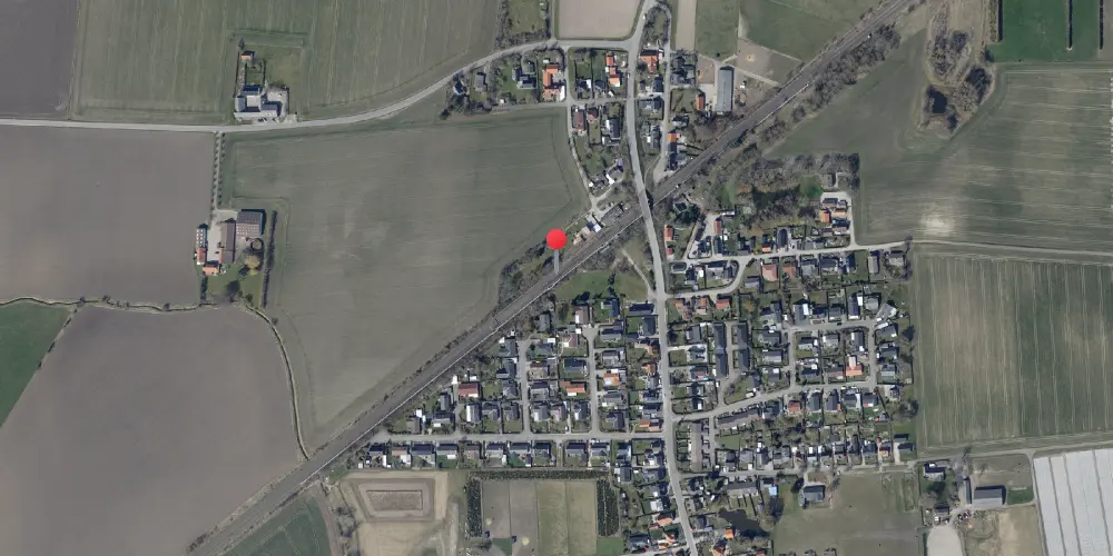Historisk kort over Forlev Teknisk Station Historisk kort over Forlev Teknisk Station