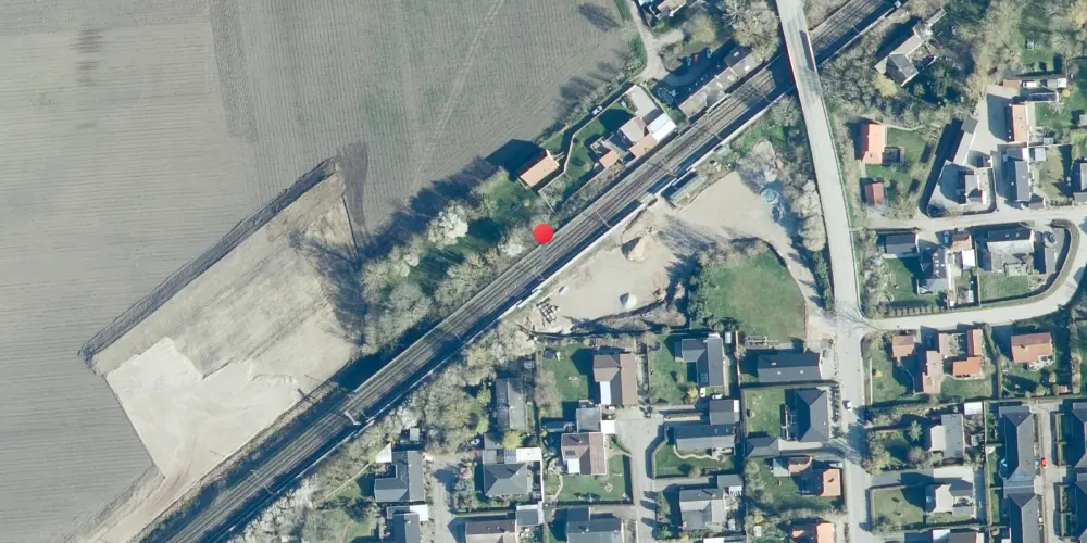 Historisk kort over Forlev Teknisk Station Historisk kort over Forlev Teknisk Station