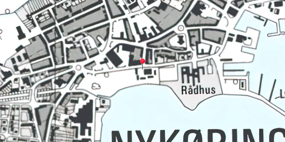Historisk kort over Nykøbing Mors Station Historisk kort over Nykøbing Mors Station