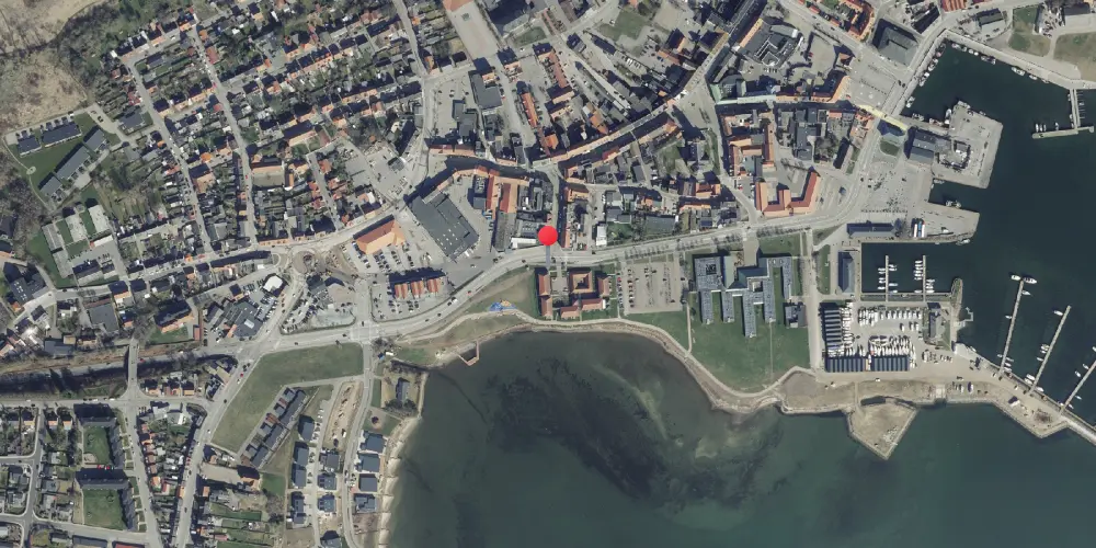 Historisk kort over Nykøbing Mors Station Historisk kort over Nykøbing Mors Station