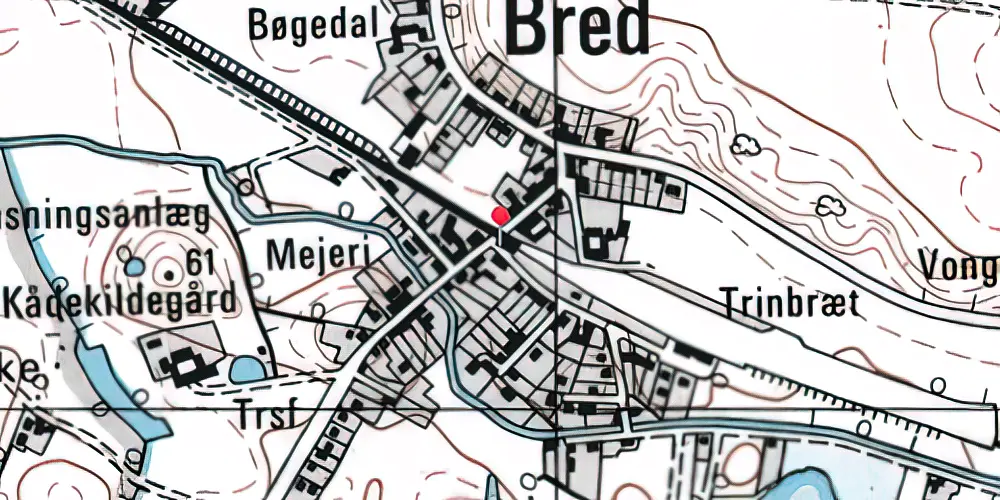 Historisk kort over Breed Holdeplads [1865-1908]