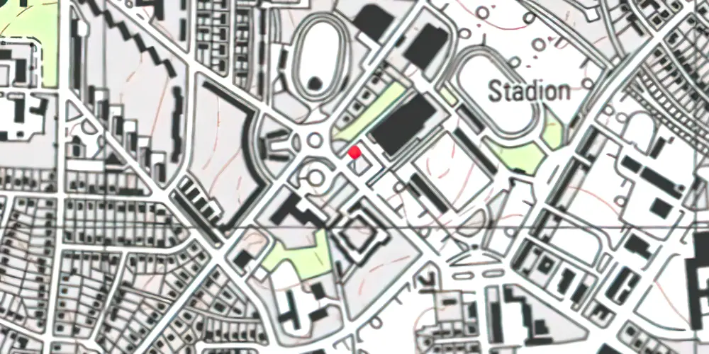 Historisk kort over Idrætsparken Letbanestation Historisk kort over Idrætsparken Letbanestation