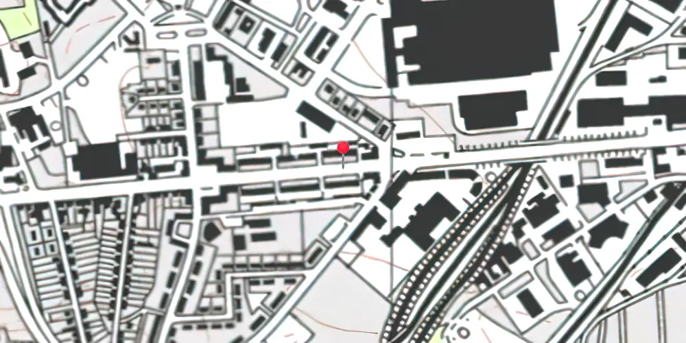 Historisk kort over Bolbro Letbanestation Historisk kort over Bolbro Letbanestation
