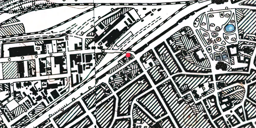 Historisk kort over Kongensgade Letbanestation Historisk kort over Kongensgade Letbanestation
