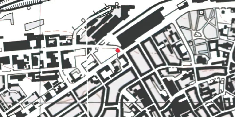 Historisk kort over Kongensgade Letbanestation Historisk kort over Kongensgade Letbanestation