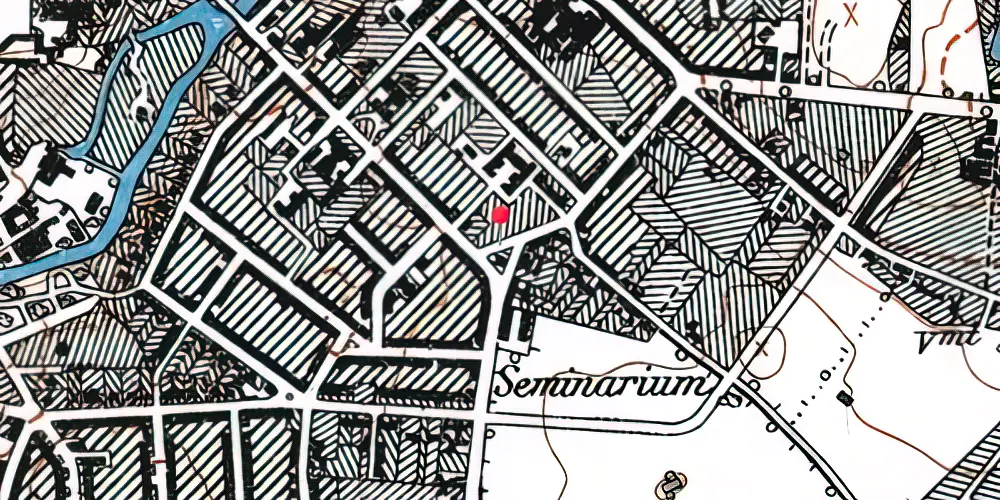 Historisk kort over Benedikts Plads Letbanestation Historisk kort over Benedikts Plads Letbanestation