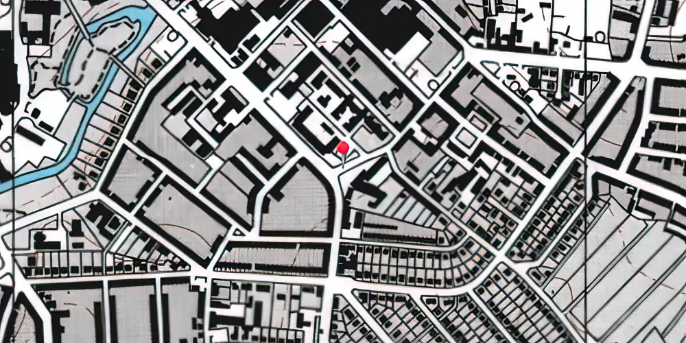 Historisk kort over Benedikts Plads Letbanestation Historisk kort over Benedikts Plads Letbanestation