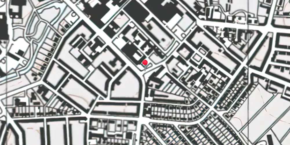 Historisk kort over Benedikts Plads Letbanestation Historisk kort over Benedikts Plads Letbanestation