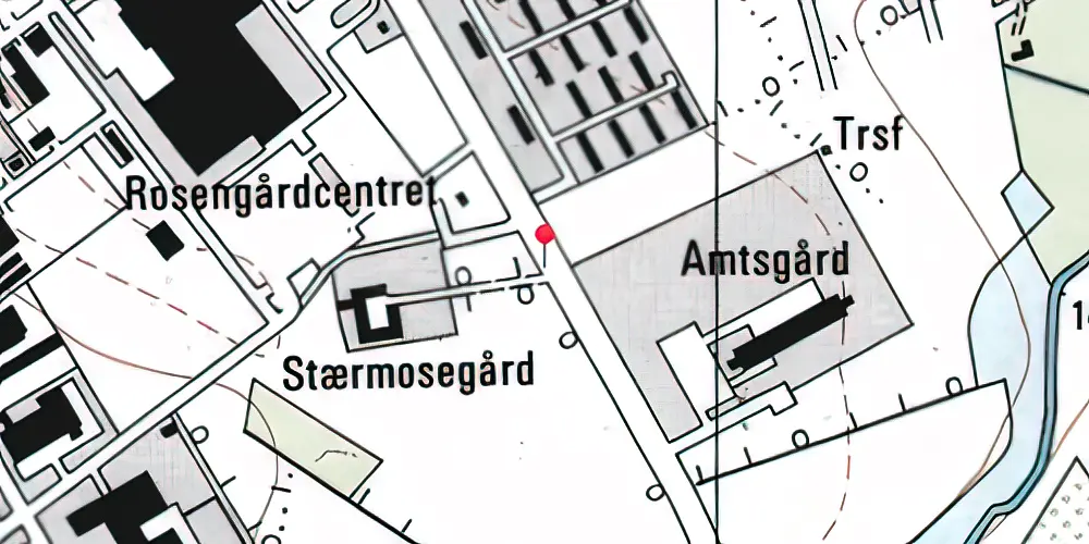 Historisk kort over IKEA Letbanestation Historisk kort over IKEA Letbanestation