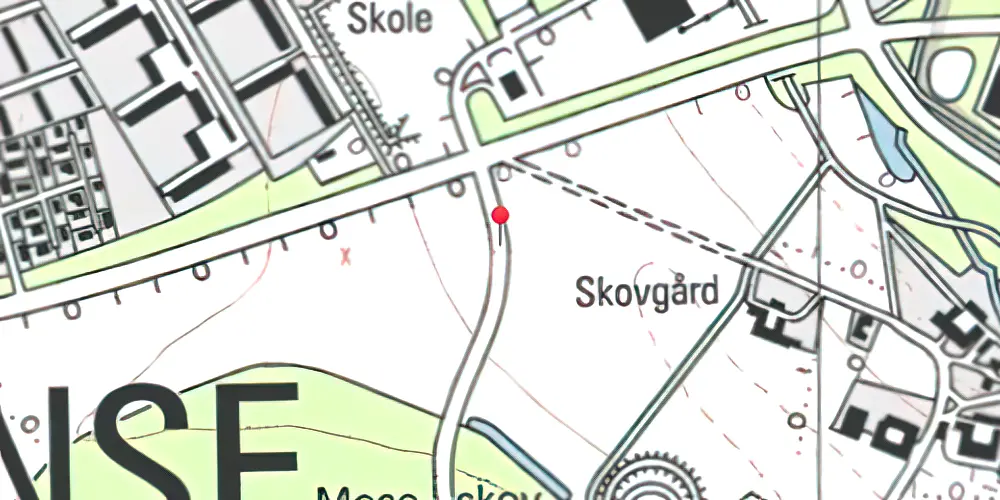 Historisk kort over Cortex Park Letbanestation Historisk kort over Cortex Park Letbanestation