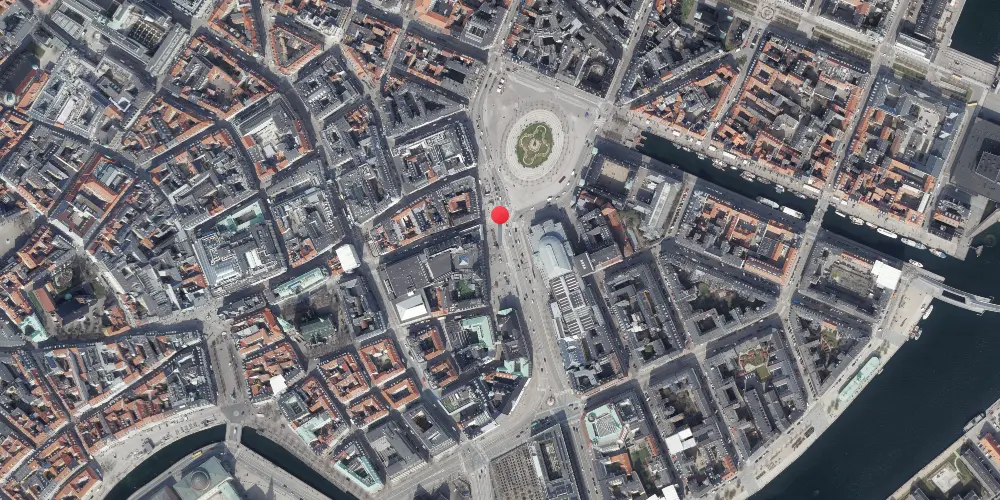 Historisk kort over Kongens Nytorv Metrostation Historisk kort over Kongens Nytorv Metrostation