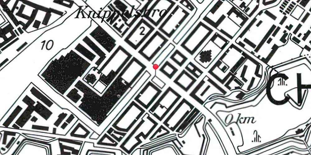Historisk kort over Christianshavn Metrostation Historisk kort over Christianshavn Metrostation