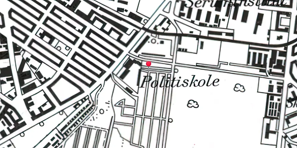 Historisk kort over Islands Brygge Metrostation Historisk kort over Islands Brygge Metrostation