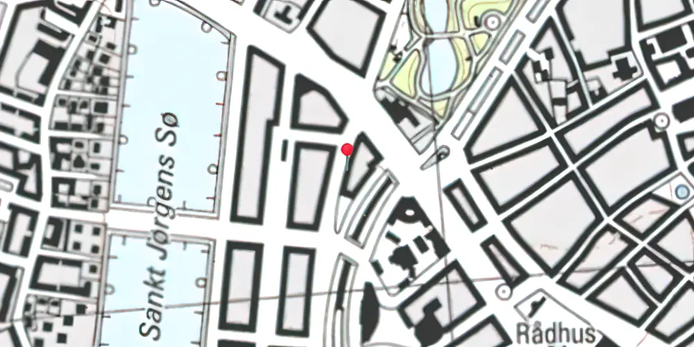 Historisk kort over Nord Banegården Historisk kort over Nord Banegården