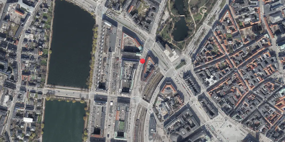 Historisk kort over Nord Banegården Historisk kort over Nord Banegården
