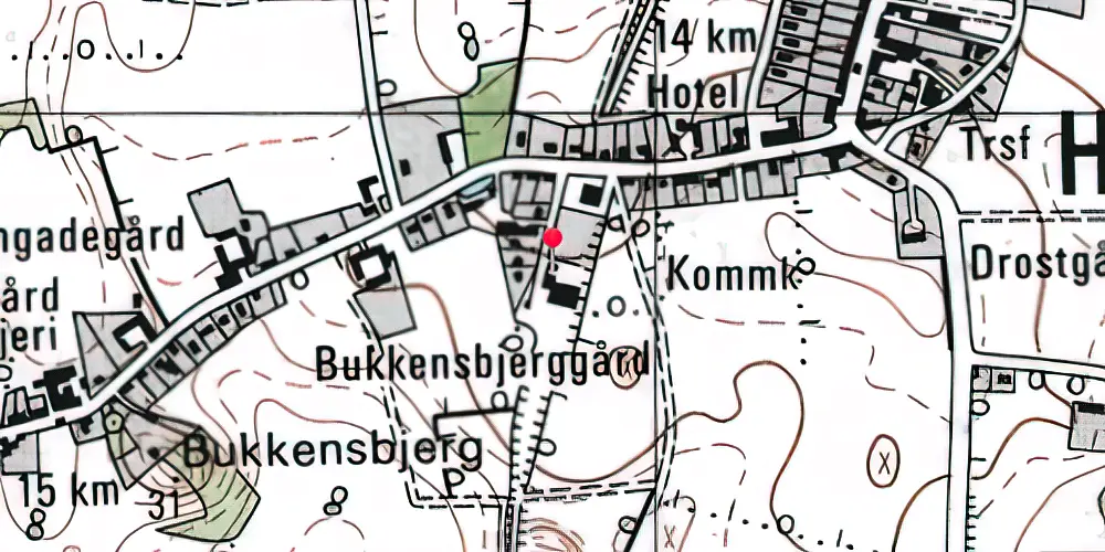 Historisk kort over Humble Station Historisk kort over Humble Station
