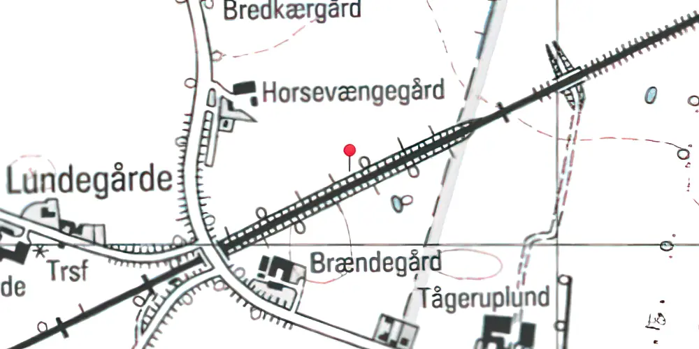 Historisk kort over Lolland Syd (Holeby) Trinbræt Historisk kort over Lolland Syd (Holeby) Trinbræt