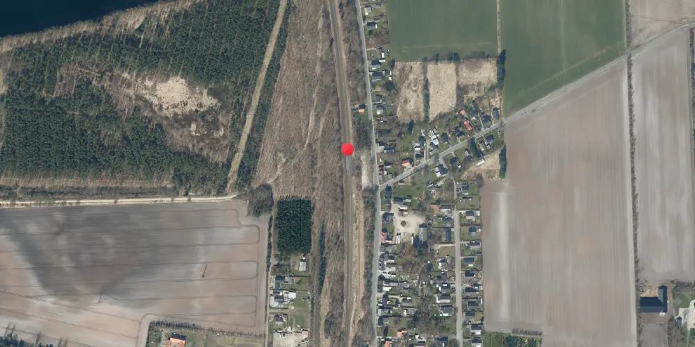 Historisk kort over Fasterholt Teknisk Station Historisk kort over Fasterholt Teknisk Station