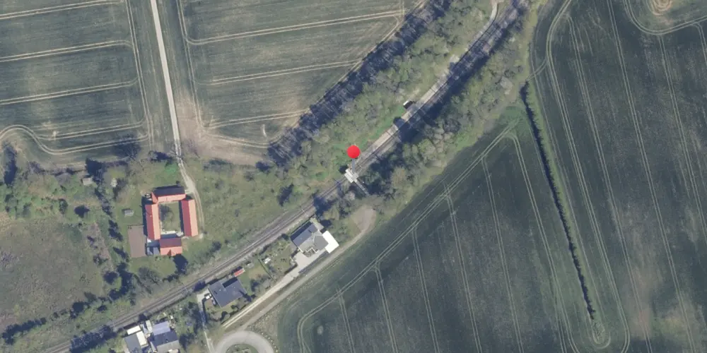 Historisk kort over Hovmarken Letbanestation Historisk kort over Hovmarken Letbanestation