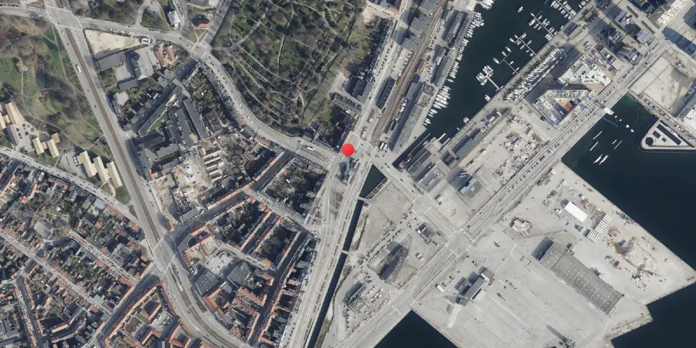 Historisk kort over Østbanetorvet Letbanestation Historisk kort over Østbanetorvet Letbanestation