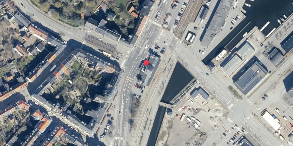 Historisk kort over Østbanetorvet Letbanestation Historisk kort over Østbanetorvet Letbanestation