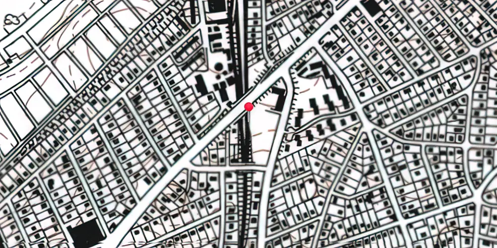 Historisk kort over Kongsvang Letbanestation Historisk kort over Kongsvang Letbanestation