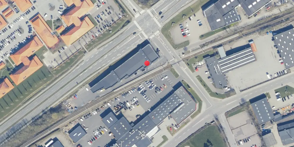 Historisk kort over Øllegårdsvej Letbanestation Historisk kort over Øllegårdsvej Letbanestation