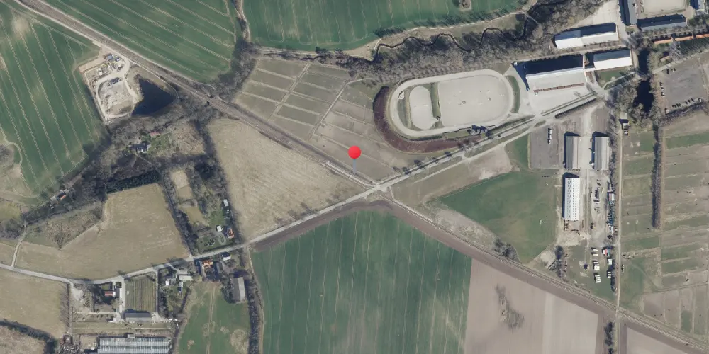 Historisk kort over Vilhelmsborg Letbanestation Historisk kort over Vilhelmsborg Letbanestation