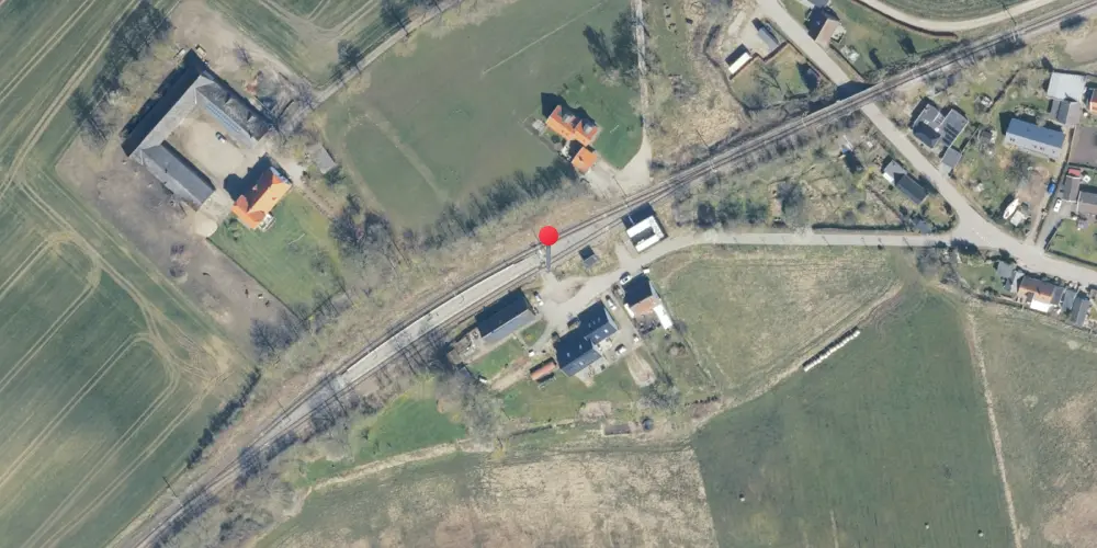 Historisk kort over Assedrup Letbanestation Historisk kort over Assedrup Letbanestation