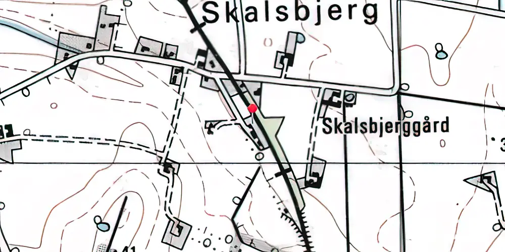 Historisk kort over Sludstrup Trinbræt Historisk kort over Sludstrup Trinbræt