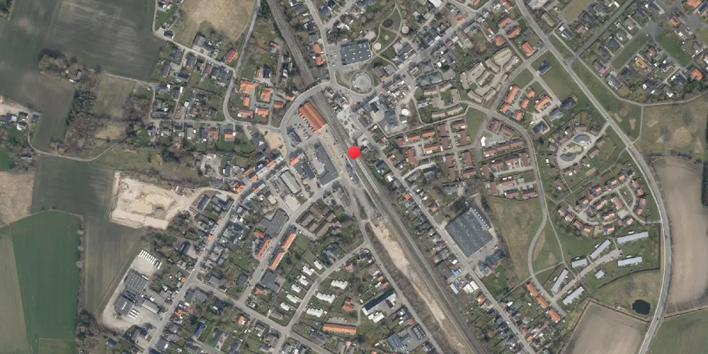 Historisk kort over Ejby Station Historisk kort over Ejby Station