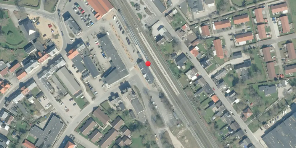 Historisk kort over Ejby Station Historisk kort over Ejby Station