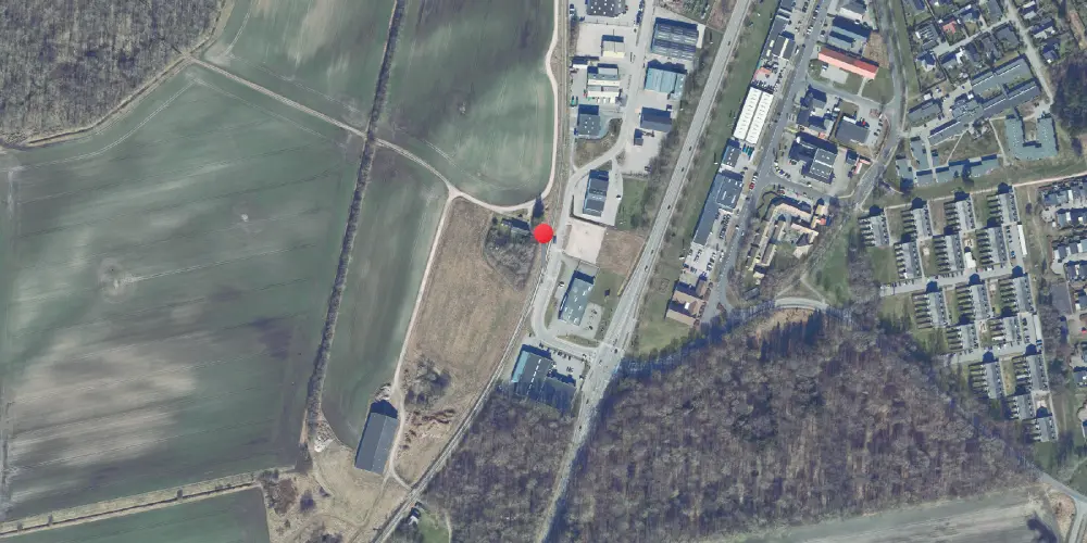 Historisk kort over Hessel Letbanestation Historisk kort over Hessel Letbanestation