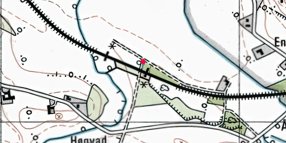 Historisk kort over Nødager Grusgrav Historisk kort over Nødager Grusgrav