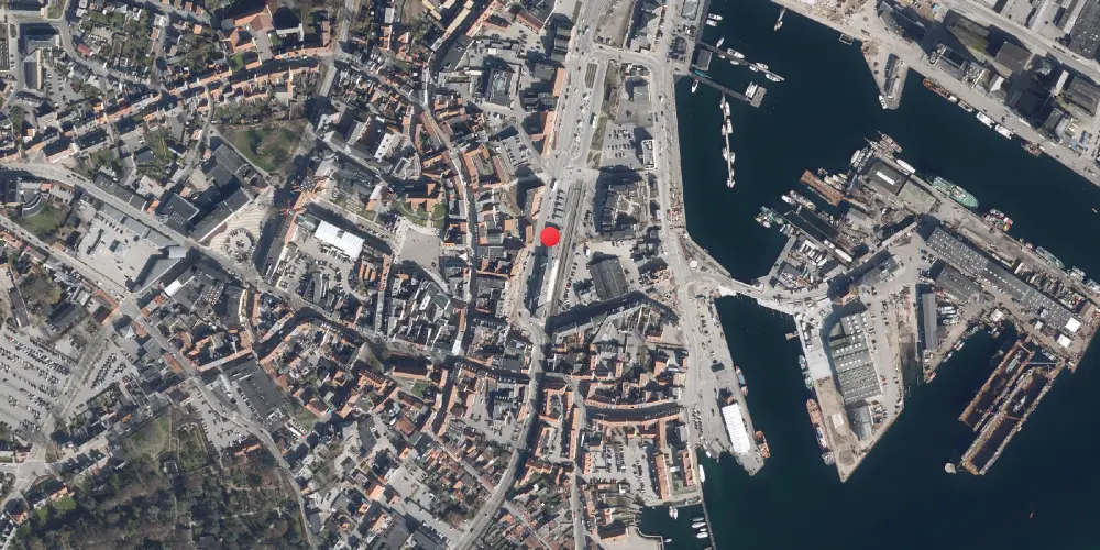 Historisk kort over Svendborg Station Historisk kort over Svendborg Station