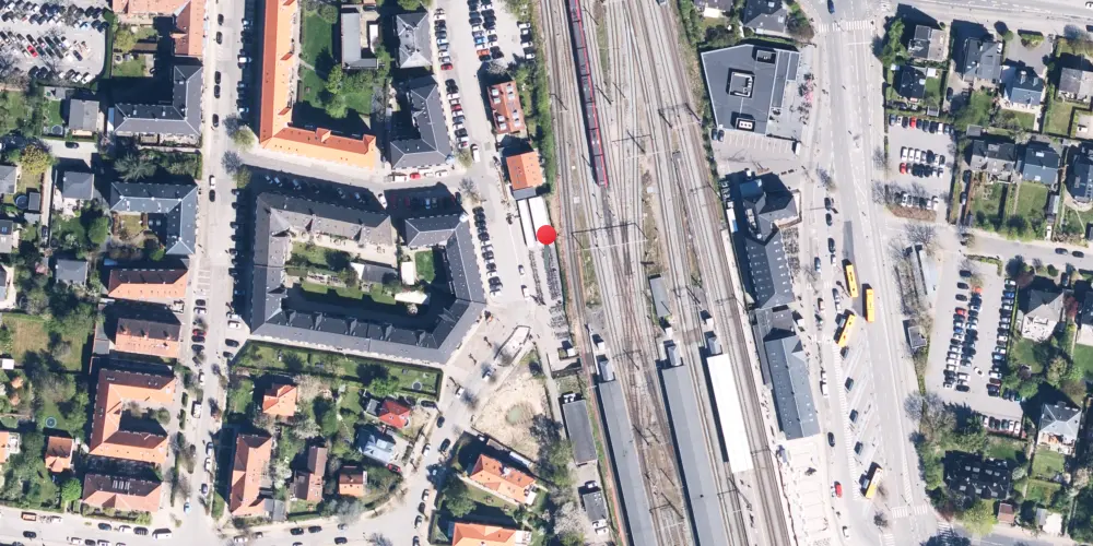 Historisk kort over Hellerup Assistancebilletsalgssted Historisk kort over Hellerup Assistancebilletsalgssted