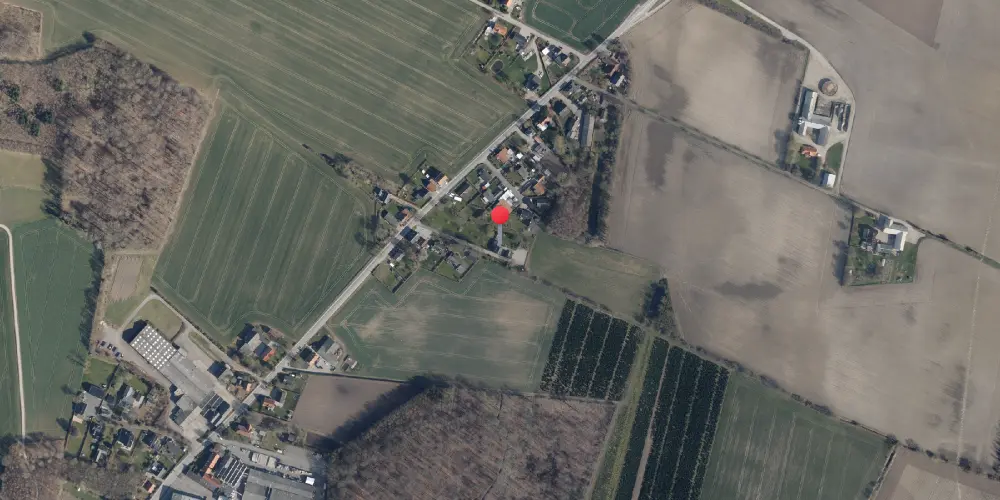 Historisk kort over Rynkeby Station Historisk kort over Rynkeby Station