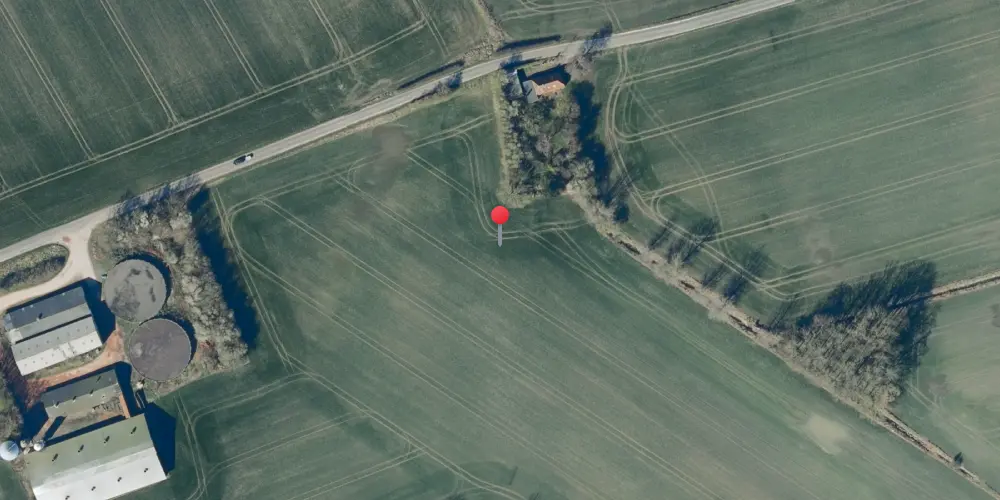 Historisk kort over Tårup Trinbræt med Sidespor Historisk kort over Tårup Trinbræt med Sidespor