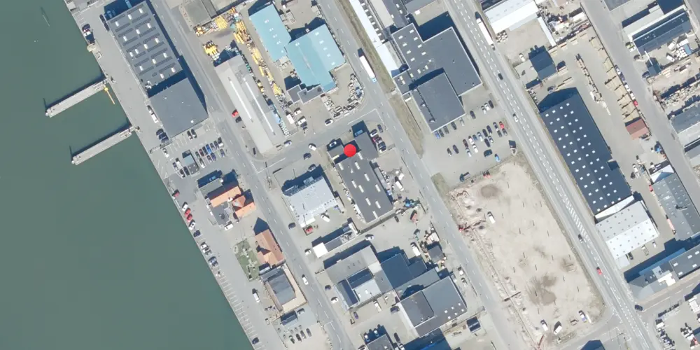 Historisk kort over Esbjerg ny Havn Godsekspeditionen Historisk kort over Esbjerg ny Havn Godsekspeditionen