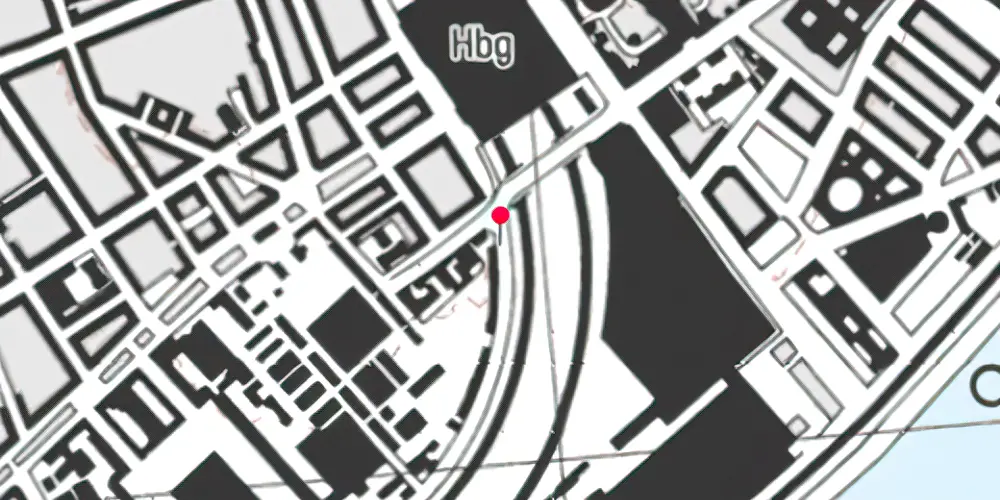 Historisk kort over Kjøbenhavns Kvægtorv Station Historisk kort over Kjøbenhavns Kvægtorv Station