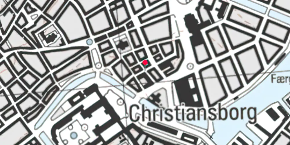Historisk kort over Nikolajgade Indleveringssted Historisk kort over Nikolajgade Indleveringssted