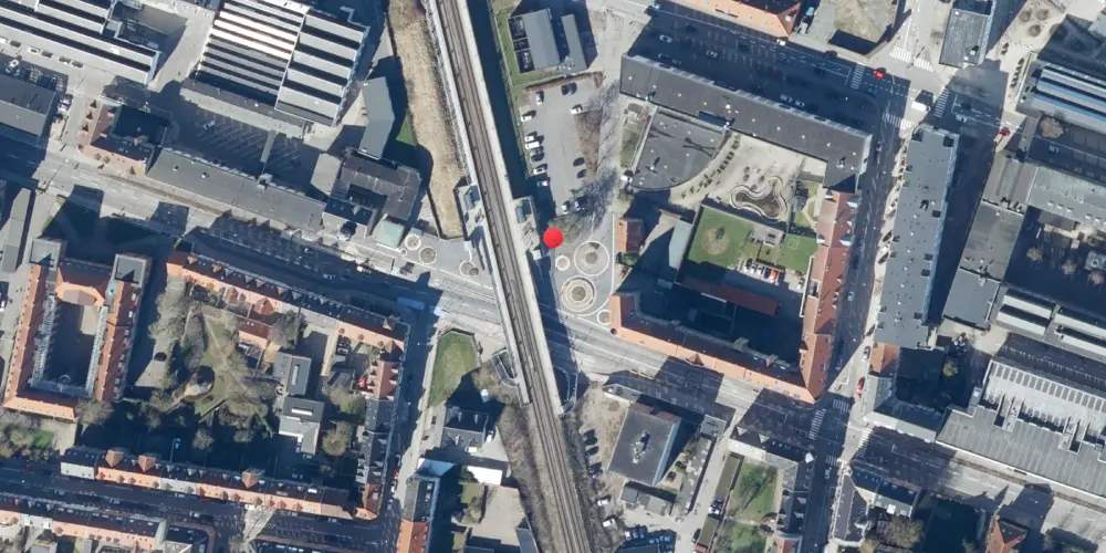 Historisk kort over Kastetvej Blokpost Historisk kort over Kastetvej Blokpost