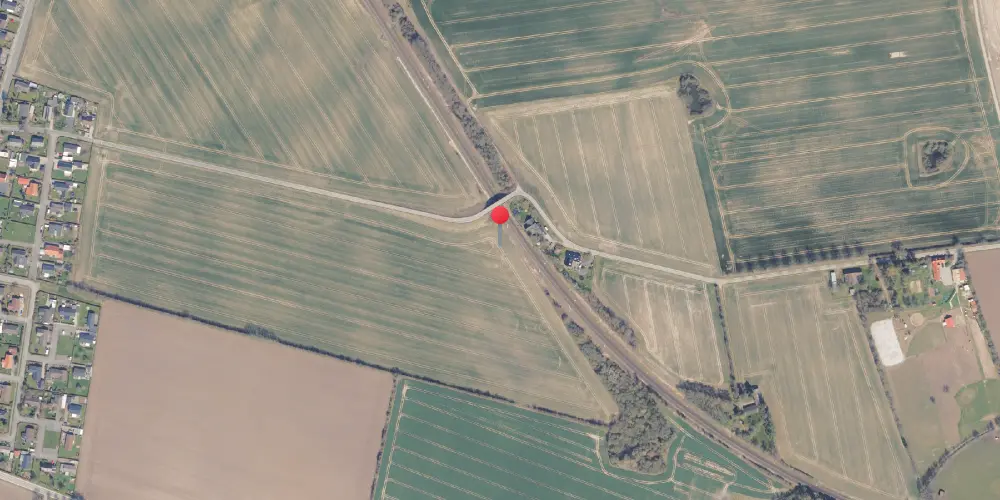 Historisk kort over Stallerup Forgreningsstation Historisk kort over Stallerup Forgreningsstation