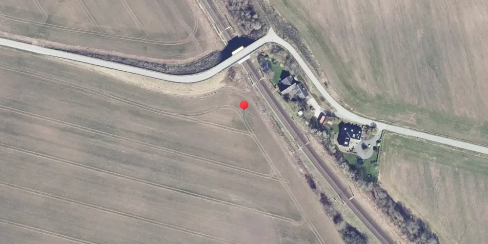 Historisk kort over Stallerup Forgreningsstation Historisk kort over Stallerup Forgreningsstation