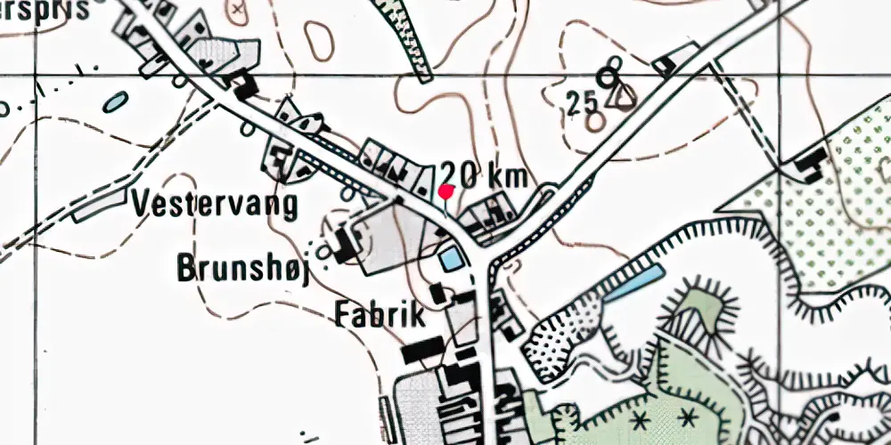 Historisk kort over Birket Vogter hus Historisk kort over Birket Vogter hus